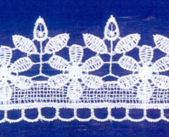 Кружево № 4005562 шир 40мм(уп.9м)