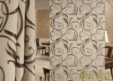 Ткани портьерные Рельеф Жаккард HT6307-147/150 P Jak