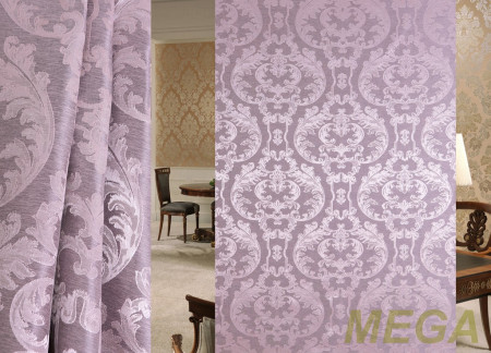 Ткани портьерные Однотон Жаккард HT AND333-27/150 P Jak