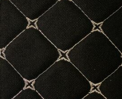 Ткань обивочная для автомобильных чехлов шир 150см (№7 (черный + 148 красный)) (№4 (черный + 309 св.серый)