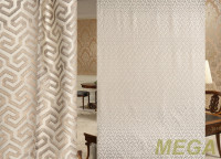 Ткани портьерные Многоцвет Жаккард HM HG10005-1/280 PJac