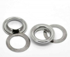 Люверсы № 3 (5мм) (уп.2500шт.) сталь