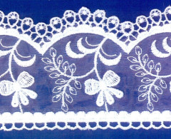 Кружево № 8001721 шир 80мм(уп.9м)