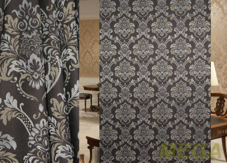 Ткани портьерные Многоцвет Жаккард HLS 85458-B0302/290 PJac