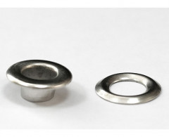 Люверсы № 3 5мм S (уп.5000шт.) нержавейка