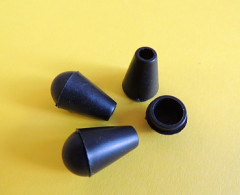 Концевик колокольчик (уп.1000шт) пластик (S)