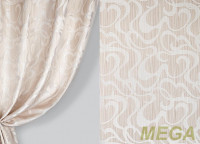 Ткани портьерные Однотон Жаккард LL AREL 62-A14/280 P