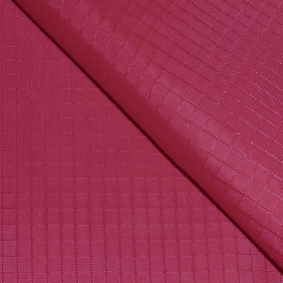 Ткань Оксфорд 600 WR/PU Рип-Стоп 200+/-10гр.м2 гладь (Розовый темный)