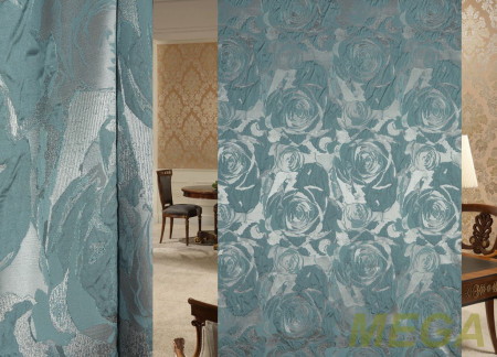 Ткани портьерные Многоцвет Жаккард RM R1655-col.30/300 P