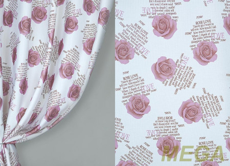 Ткани портьерные Печать Сатен HH ZXY1551-02/280 P Pech