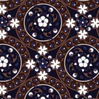 Полотно трикотажное Кулирка 30/1 набивная в рулоне  в Москве
