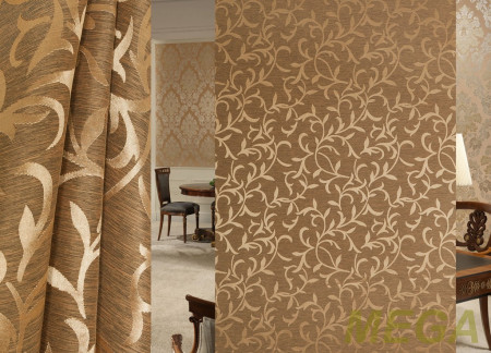 Ткани портьерные Однотон Жаккард ERT AND1329-11/150 P Jak